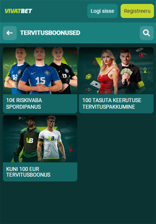 vivatbet tervitusboonused