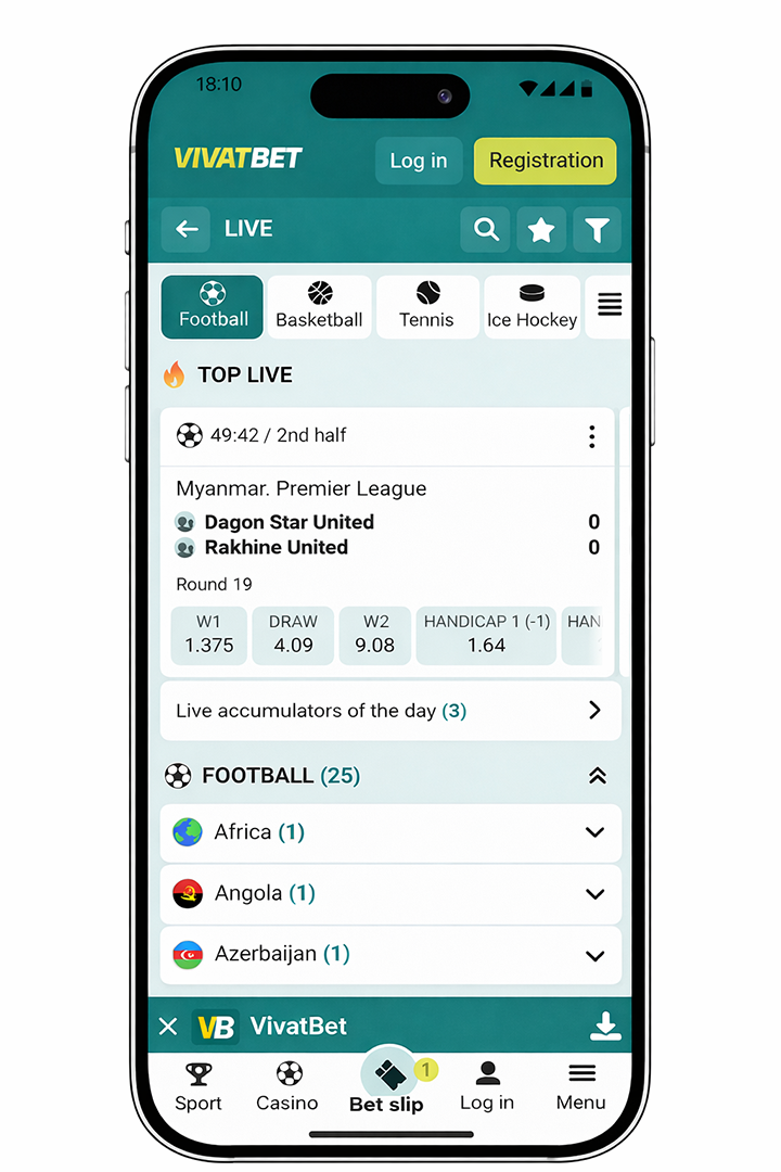 Vivatbet application