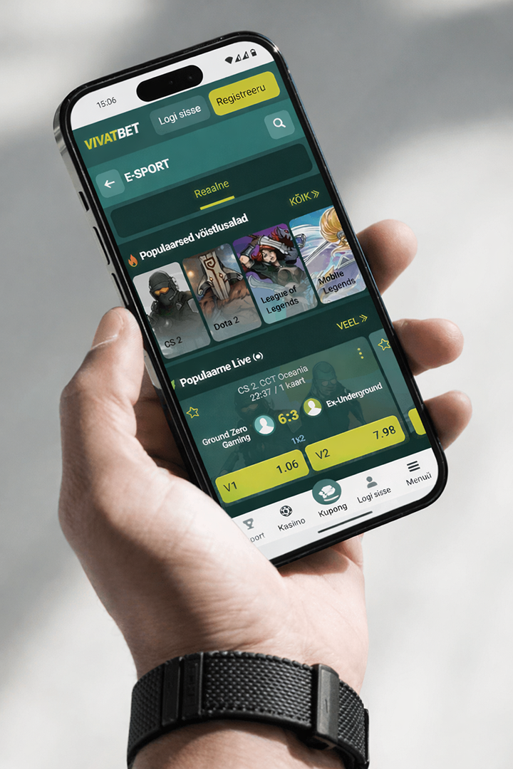 Vivatbet mobiilirakendus